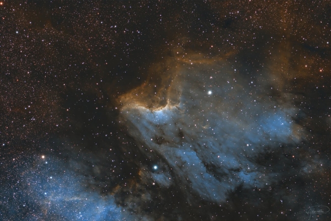 Nébuleuse du Pélican - Tirage Prestige