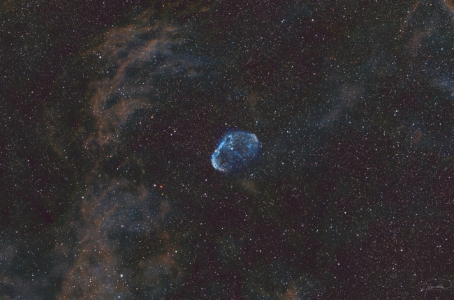 Nébuleuse du croissant - Tirage Prestige