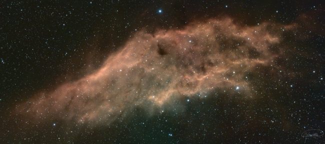 Nébuleuse de Californie - Tirage Prestige