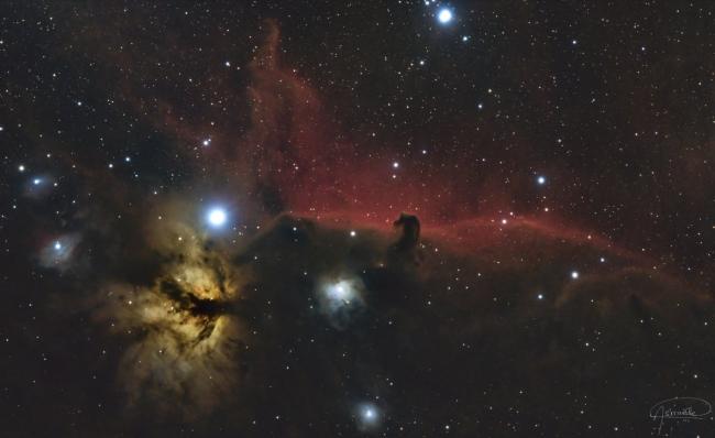 Nébuleuse de la tête de cheval - Tirage Prestige 